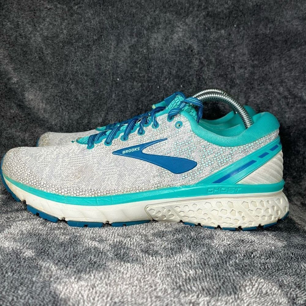 🖤 Brooks Ghost 11 Women's Running Shoes Sneakers Grey Blue Size 10 B